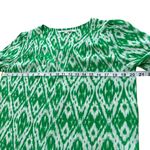 Collective Concepts ‎ green and white blouse medium Photo 6