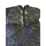 Theia Shimmering Navy Formal Gown Photo 9