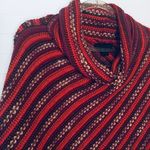 Steve Madden Vintage Multicolor Knitted Poncho Photo 1