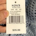 Almost Famous 🏷️💙 NWT  Sleeveless Molded Cup Crochet Bodice Dress Size XXL Photo 7