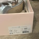 Chinese Laundry  Sabrie Stiletto Heels 7 / 37.5 Silver Metallic Photo 15