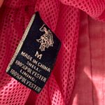 U.S. Polo Assn. Wibdbreaker pink women’s Jacket M-NWT Photo 4