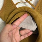 Vuori Mustard Ribbed crop Tank Top size XS Photo 5