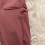 Yogalicious Lux Nude Tech High Rise Ankle Crop Legging Mauve Taupe Photo 4