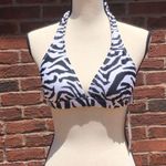 Catalina  Zebra Print Festival Vintage Dead Stock Bikini Halter Top  Sz S NWT Photo 1