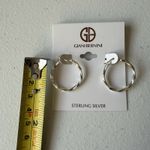 Giani Bernini NWT 925 Sterling Silver Twisted Hoop Earrings For Macy’s Photo 2
