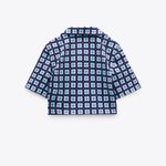 ZARA NWT  GEOMETRIC PRINT CROP POLO TOP BLOGGERS FAV FLORAL MEDIUM Photo 4