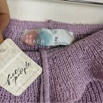 Free People  FP BEACH Calera Sweater Top in Petal Rains Mauve NWT Photo 7