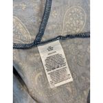 Boden Womens Top Green Floral Paisley V Neck Cropped Twist Front Boho Size 6 Photo 8