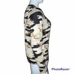 jo&co Denim & Heavenly Jersey Camouflage Long Sleeve Top Photo 4