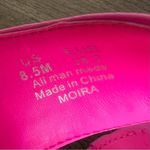 Circus by Sam Edelman Circus NY Moira Pink Punch Women's Wedge Sandal Size 8.5 #B1672 Photo 6