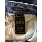 Seven7  Vancouver Mid Rise Skinny Jeans 12‎ Floral Embroidery Photo 7