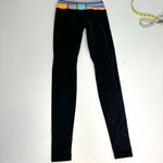 Lululemon Groove Skinny Reversible Black Quilted Waistband Leggings 2 Photo 6