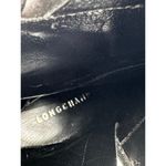 Longchamp  BLACK BLOCK HEEL LEATHER LACE-UP BOOT size FR 40/ US 9 Photo 10