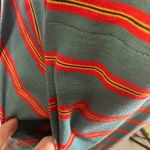 Toad&Co Womens Striped Dress S Long Sleeve Casual Tencel Lyocell Blend Green Photo 4