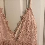 Tobi Light Pink Lace Dress Photo 2