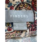 Finders Keepers Finder Keepers Multicolor Red Henna Print Tie-Back Mini‎ Dress Ruffle Small Photo 2