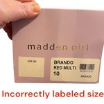 Madden Girl NIB  Brando floral slide cork sandals 9 (mislabeled box) hippie boho Photo 5