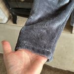 Wall Flower  fleece quarter zip sweatshirt size large cream and gray Photo 4