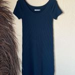 MM.LaFleur Teal Textured Danica Knit Dress Photo 3