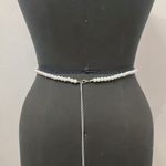 Faux Pearls‎ Chest Chain Body Chain Necklace Back Chain Sexy Body Jewelry White Photo 4