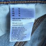 American Eagle  Outfitters Floral Embroidered Denim Mini Skirt Photo 2