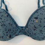 Lucky Brand Blue Floral Demi T-Shirt Bra Photo 5