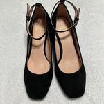 J.Crew  Celia Ankle Strap Contrast
Glitter Heels/ Black Suede Size 7 Photo 8