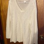 Dress Barn White Sweater Photo 0