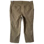 Wrangler Women's Relaxed Fit Khaki Chino Capri Pants 31 Business Casual Summer Photo 1