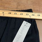 Lizard Thicket Addie size medium black love you cargo pants elastic waist & ankle pull on pants Photo 1