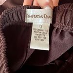 draper's & damon's Chocolate Brown Tailored Pants Photo 9