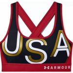 Under Armour ππ America USA Graphic Sports Bra Small S NWT Photo 0