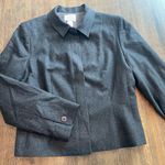 Field Manor Charcoal Gray Wool Suit (Coat and Skirt) Photo 1