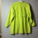 Liz Claiborne Jacket Womens‎ 1X Green Long Sleeve Button Down Rain Cold Jacket Photo 3