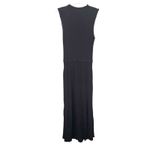 KALLMEYER Ribbed Knit Midi Dress Black Medium Photo 2