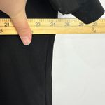 Atelier 29 Woman 1X Black Tie Neck Blouse Sheer Sleeve Top Career Minimalist Photo 6