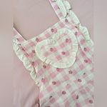 Hot Topic COPY -  pink gingham heart overalls Photo 3
