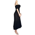 Poupette St. Barth  Soledad Maxi Dress, Black, XS Photo 6