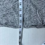 PINK - Victoria's Secret PINK logo crop t shirt in gray and light pink size xs Photo 5