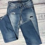 Silver Jeans  Pioneer Boot Cut Jeans Distressed 26/31 Photo 0