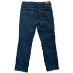 J.Crew Women's 10" Vintage Slim Straight Jeans Size 32 Dark Wash Cropped 25 Blue Photo 1