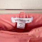 Liz Claiborne Emma Coral Lantana Ankle Length Mid Rise Pants Size 4 NEW Photo 4