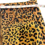 We The Free Free People Brown Leopard Zip Front Mini Skirt WORN ONCE size 29” Photo 9