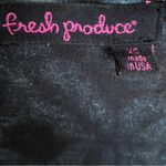 Fresh Produce Dress Knit A Line Short Sleeves Geometric Abstract Black Grey Photo 6