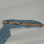 LA Hearts L.A. Hearts Blue Bustier Crop Top XS Long Sleeve Smocked Back V Neck Photo 7