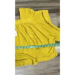 Free People NWT Golden Meadow Sunsetter Top Women's Gold Yellow Size L Photo 6