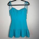 Amanda Uprichard Champagne Skort Romper Dress Marina Sz Medium Photo 2