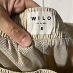 Wilo The Label Tan parachute nylon jogger size small Photo 5