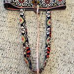 Vera Bradley Tote Bag in Blue Red Geometric Print EUC Photo 6